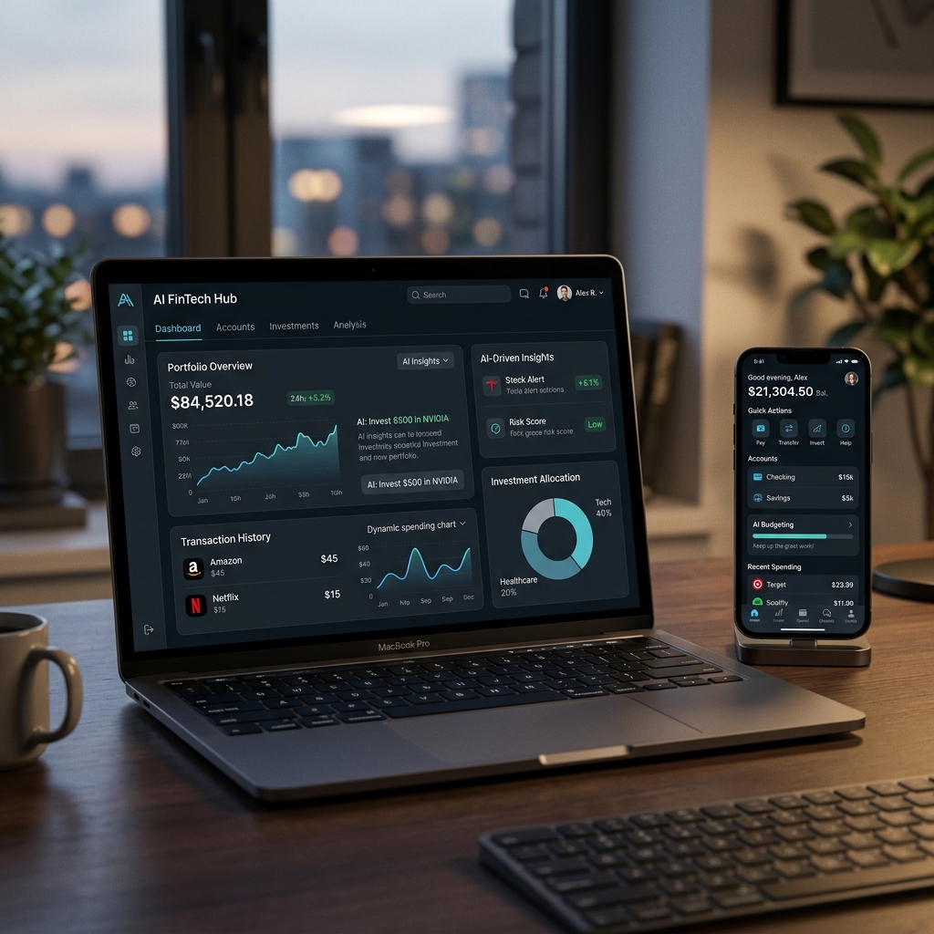 FinTech AI Dashboard